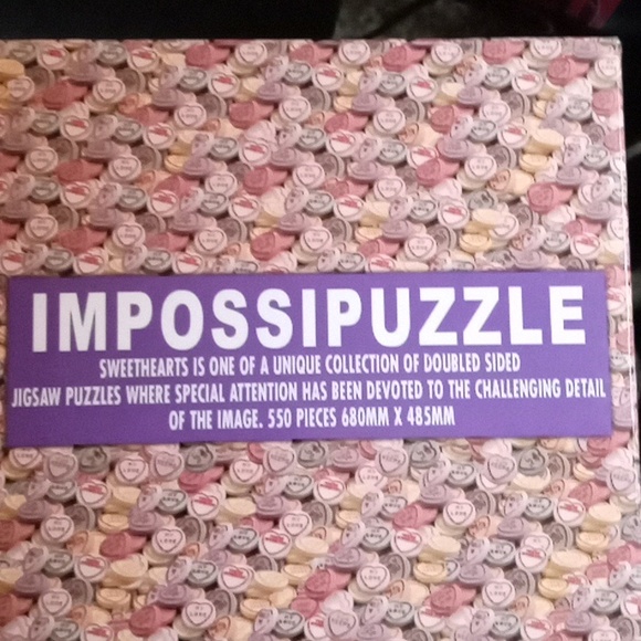 New Puzzle- "The Impossipuzzle"  550Piece) -Double Sided!! - Picture 3 of 9